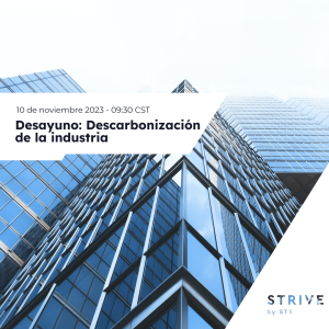 Conference for Corporates: Decarbonizing the Industry (Spanish)