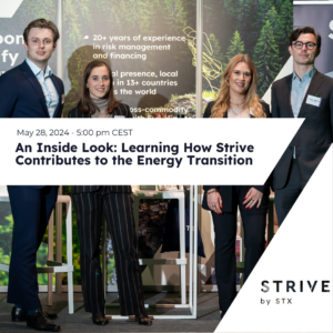 An Inside Look: Learning How STRIVE by STX Contributes to the Energy Transition