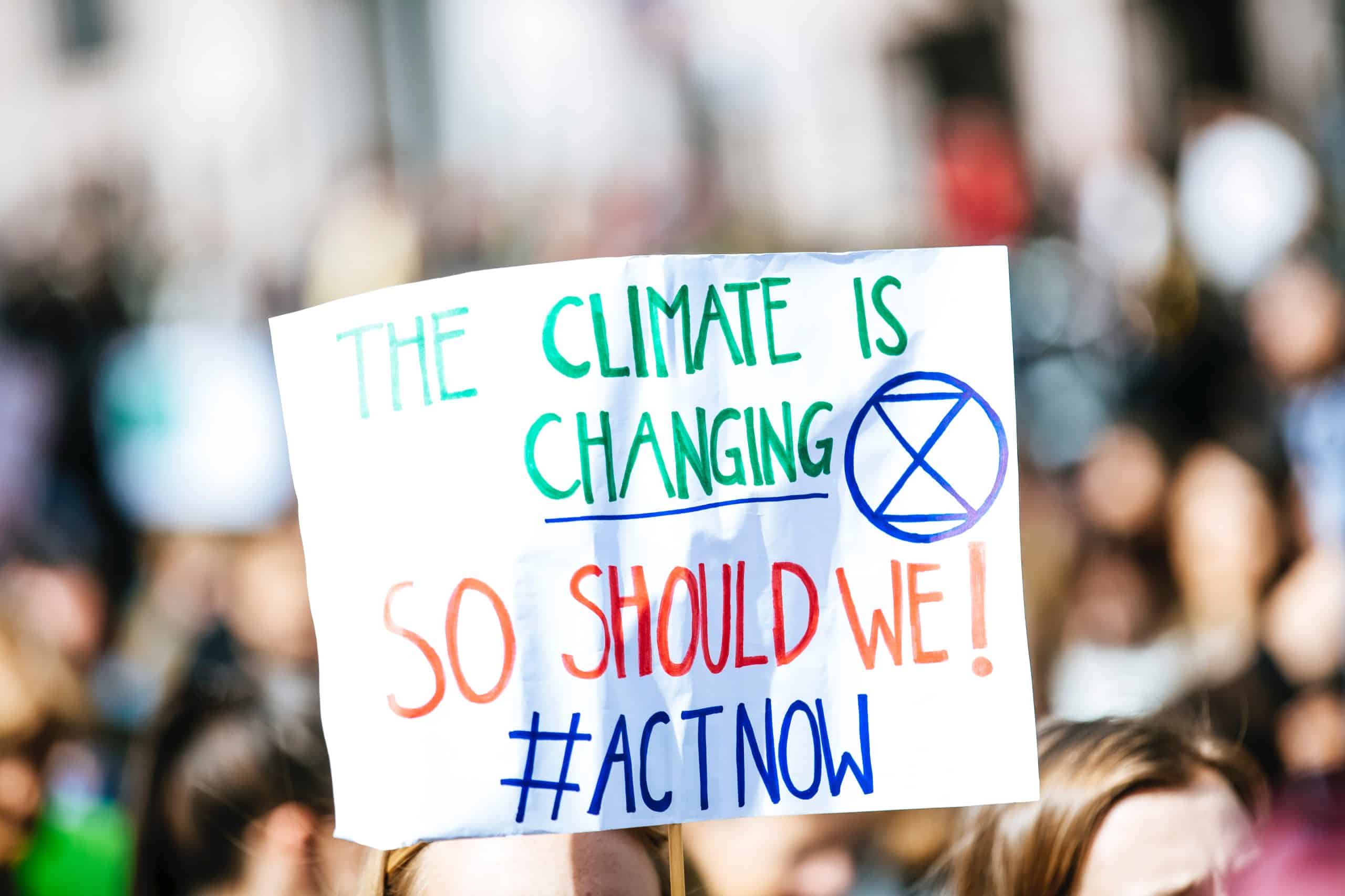 the climate is changing, so should we
